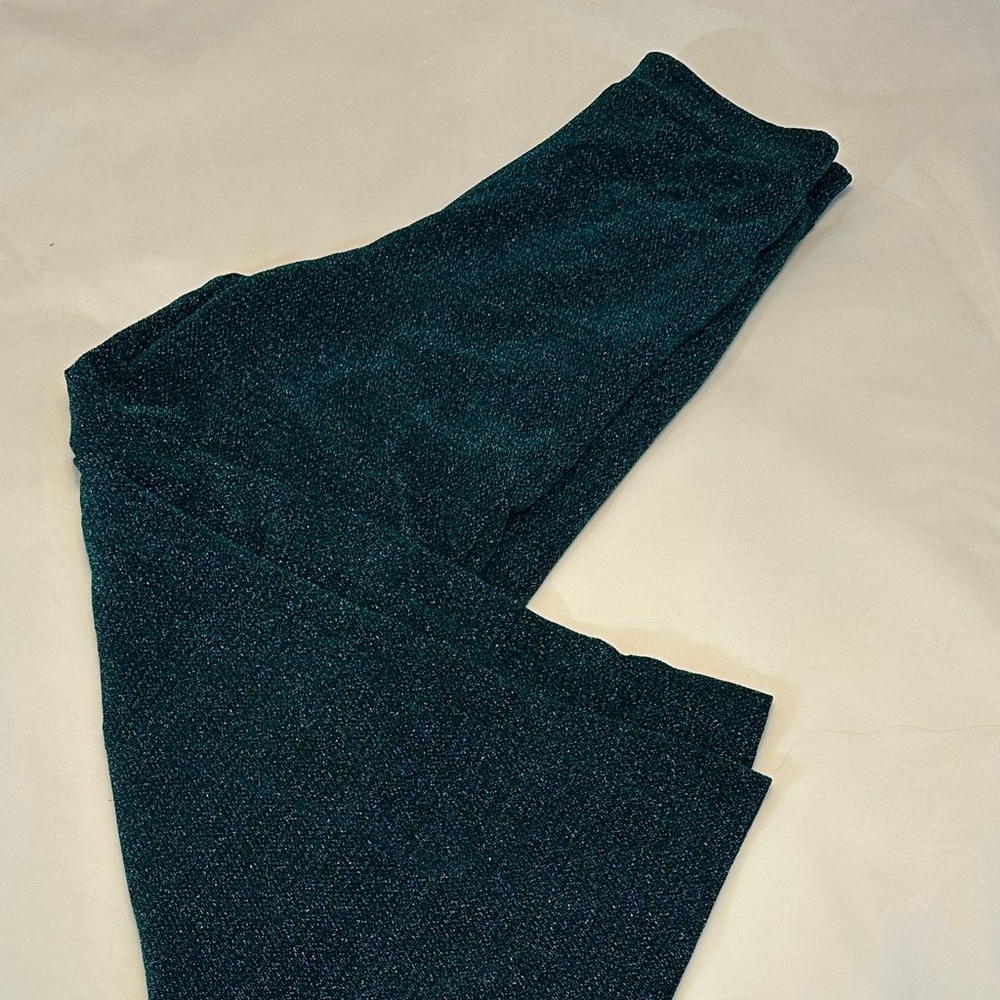 Lulu's Glittery Teal Pants